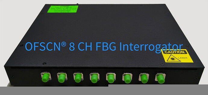 OFSCN® Fiber Bragg Grating Interrogator 8 Channel