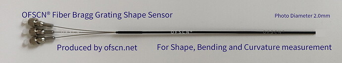 OFSCN® Fiber Bragg Grating Shape Sensor 实物图