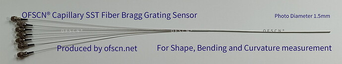 OFSCN® Fiber Bragg Grating Shape Sensor 细节