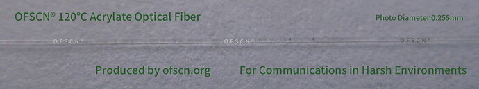 High-temperature Optical Fiber